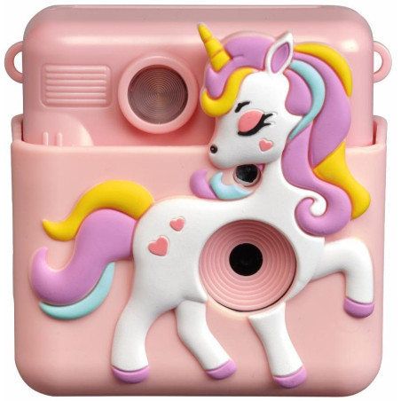 fotocamera istantanea denver kpc-1363 unicorno 20mp per bambini