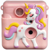fotocamera istantanea denver kpc-1363 unicorno 20mp per bambini