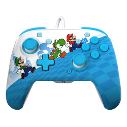 controller pdp rematch wired mario escape nintendo switch multicolore