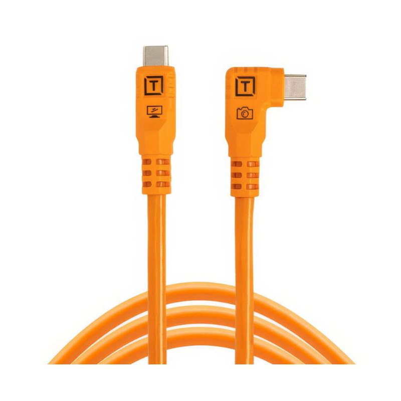 cavo tether tools usb tipo c 3m arancione [cuc10rtg2b-org]
