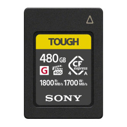 480gb scheda di memoria sony cfexpress nero giallo [ceag480t]