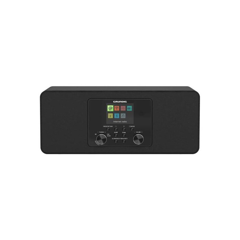 radio digitale grundig dtr 5100 portatile 2.0 dab dab+ fm 14w nero