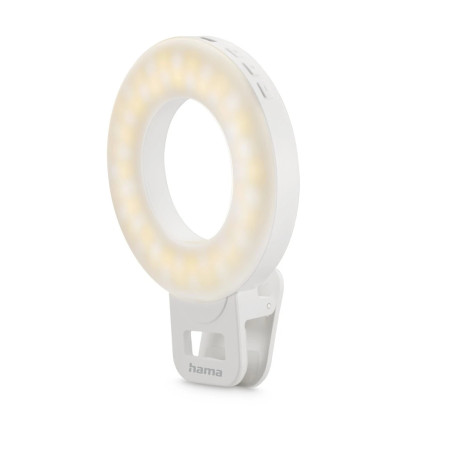 lampada ad anello a led hama to go ricaricabile 3 modi fino a 5600k