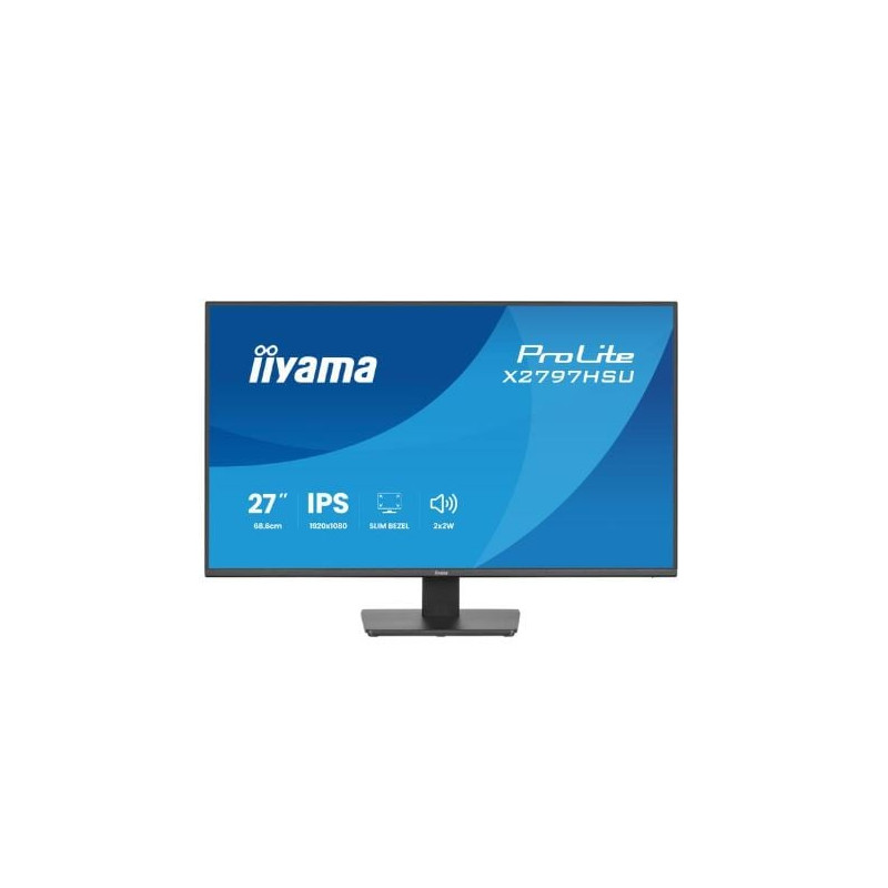 monitor led 27'' iiyama prolite x2797hsu-b1 full hd 1920x1080