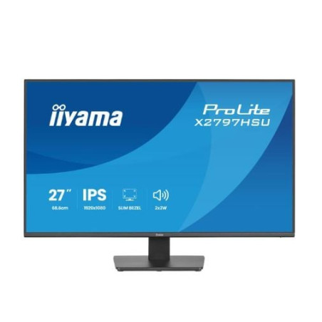 monitor led 27'' iiyama prolite x2797hsu-b1 full hd 1920x1080