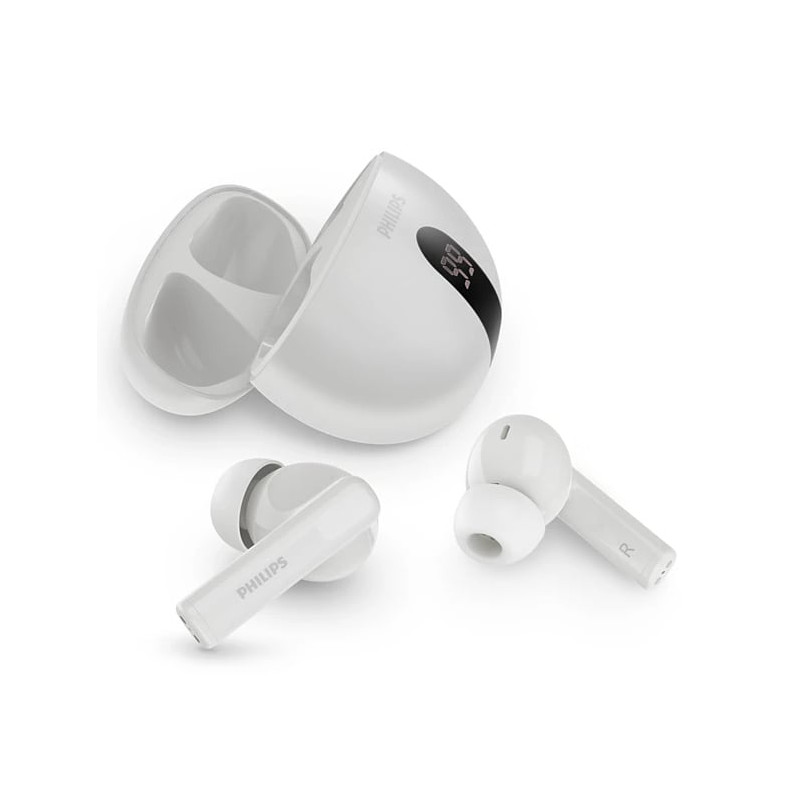auricolari philips wireless musica/chiamate 20-20000hz bianco