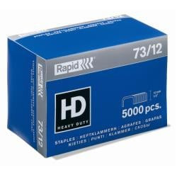 Punti cucitrice rapid 5000 punti 73/12 zincati [24890800]