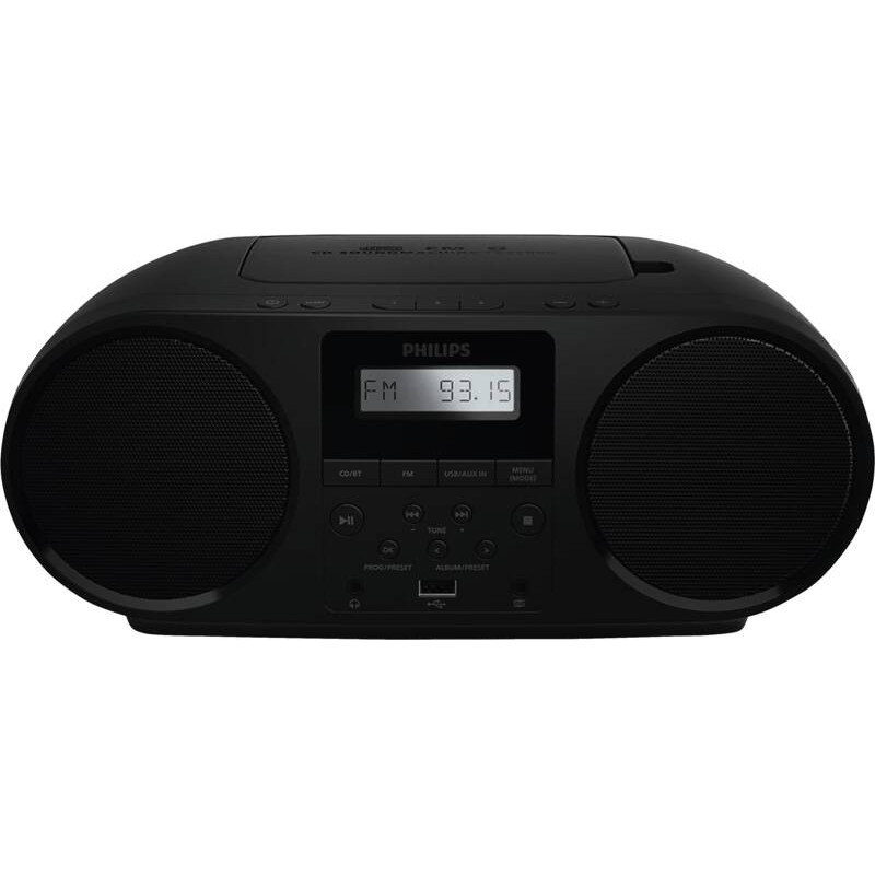 radio portatile philips bluetooth a2dp/avrcp/lc3/sbc lcd 4w nero