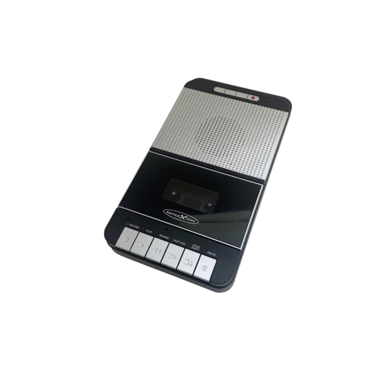 lettore di cassette mp3 reflexion portatile nero [ccr8018]