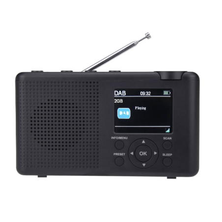 radio reflexion tra23dab dab+/dab/fm antracite/grigio [tra23dabant]