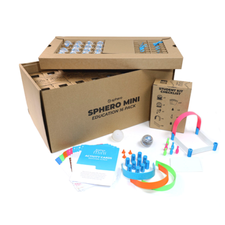 palla robotica con app rc sphero mini activity blu 16pz [910-0365]