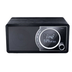 radio da tavolo sharp dr-450 dab+/dab/fm/bluetooth nero [black]