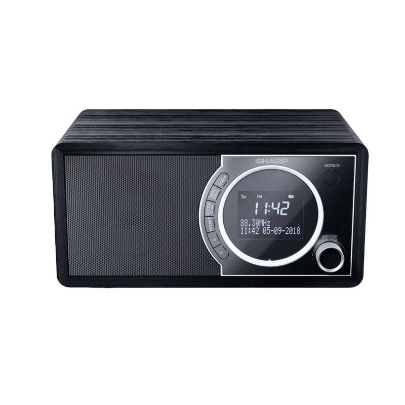 radio da tavolo sharp dr-450 dab+/dab/fm/bluetooth nero [black]