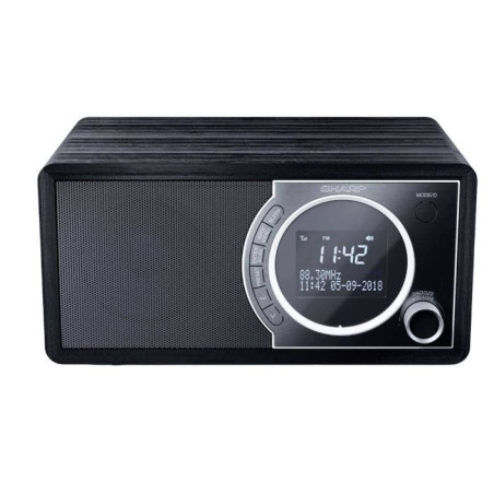 radio da tavolo sharp dr-450 dab+/dab/fm/bluetooth nero [black]