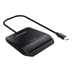 lettore smart card trust primo usb-c dni nero [26061]