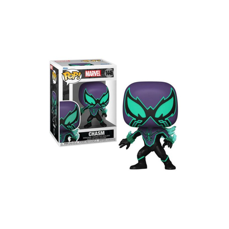 figurina funko pop! marvel spider man no.1446 chasm 11.4cm multicolore
