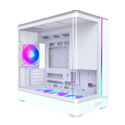 case montech king 15 pro midi-tower atx bianco