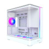 case montech king 15 pro midi-tower atx bianco