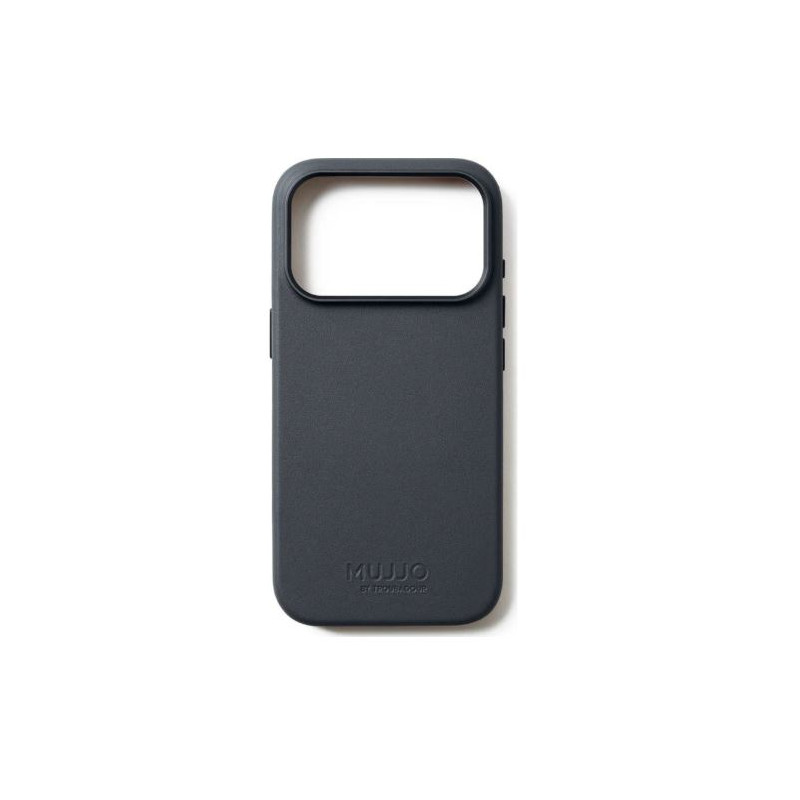 custodia mujjo per iphone 17 pro grigio [mujjo-cl-061-bs]