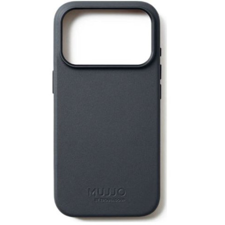 custodia mujjo per iphone 17 pro grigio [mujjo-cl-061-bs]