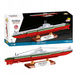 modellino cobi blocks word war ii orp orzel 1:300 multicolore 193pz