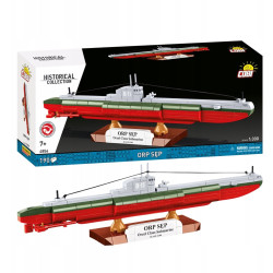 modellino cobi blocks orp sottomarino polacco 1:300 multicolore 190pz