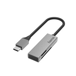 lettore schede di memoria hama 00200131 usb-c argento