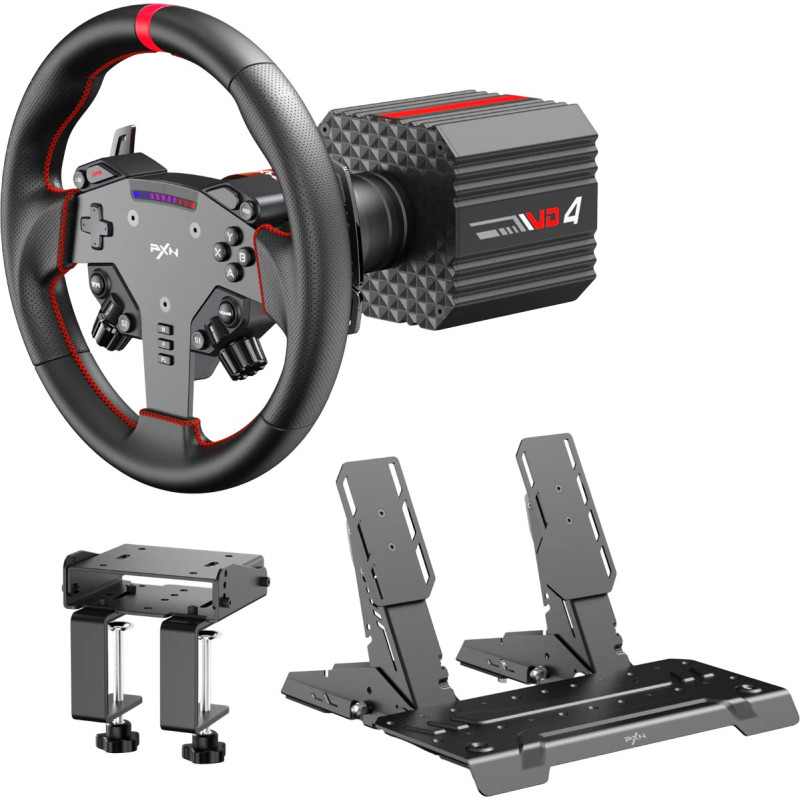 pacchetto simulatore di corsa pxn vd4 bundle direct drive 4nm 11''