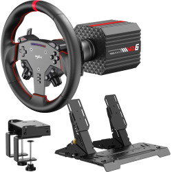 volante e pedaliera pxn vd6 il bundle pacchetto simulatore di corsa