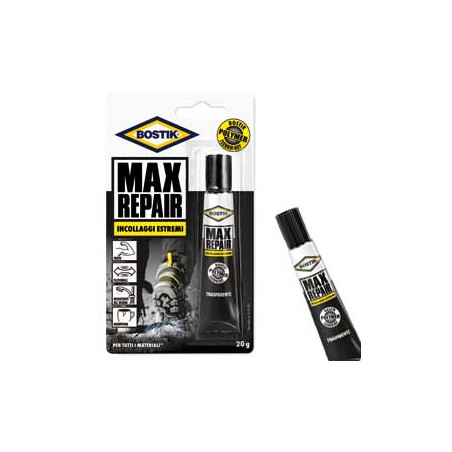Adesivo bostik universale 20gr max repair trasparente [d2260]