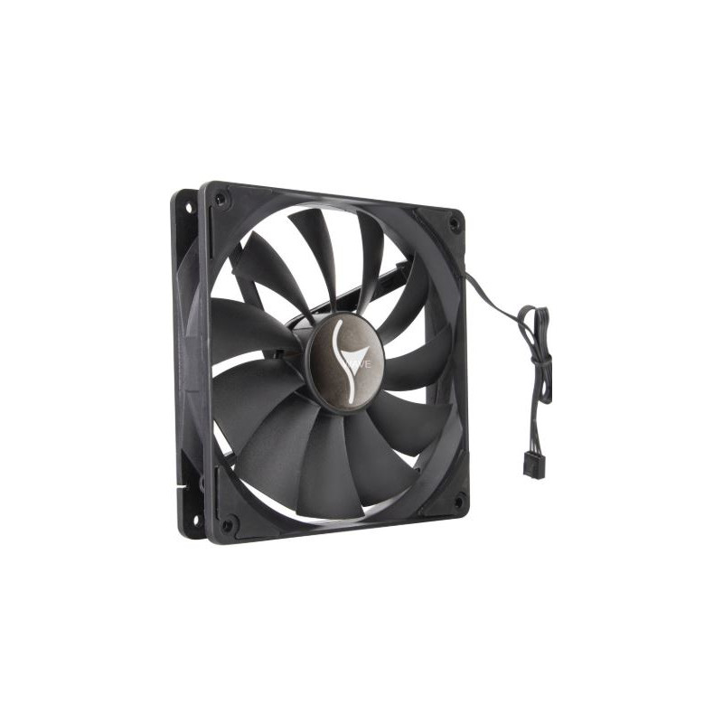 ventola 140x140 sharkoon sf1425p 140mm nero [sf1425p]