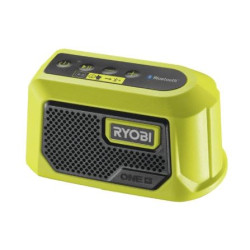 altoparlante ryobi one+ bluetooth con batteria 18v verde nero [5133005000]