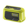 altoparlante ryobi one+ bluetooth con batteria 18v verde nero [5133005000]