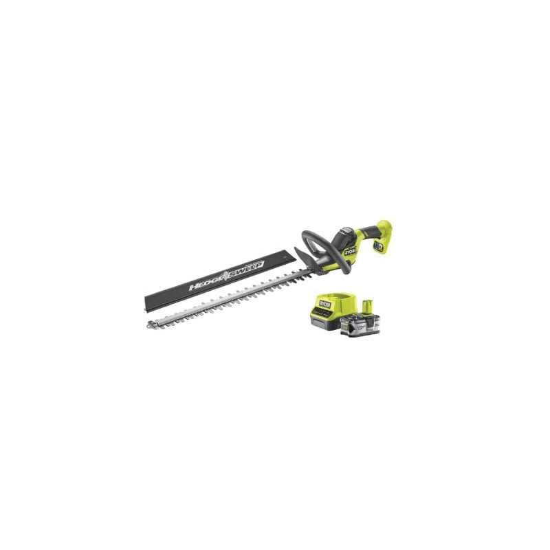 tagliasiepi a batteria ryobi one+ ry18ht55a-140 18v verde nero