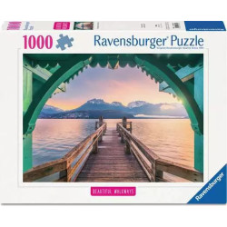 puzzle ravensburger romantica passerella sul lago di annecy 1000pz
