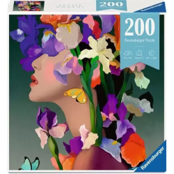 puzzle ravensburger puzzle moments iris multicolore 200pz [12001781]