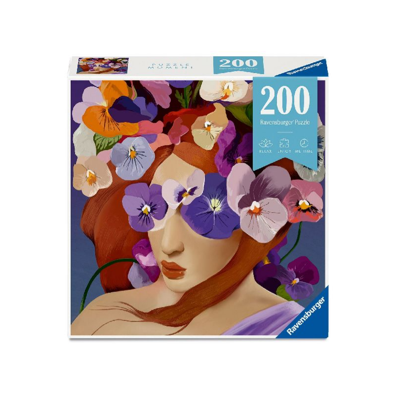 puzzle ravensburger puzzle moment viola multicolore 200pz [12001779]