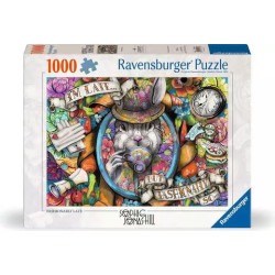 puzzle ravensburger nostalgia nuoto multicolore 1000pz [12001712]