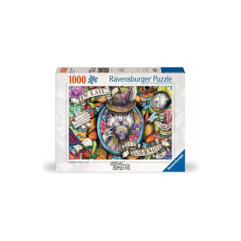 puzzle ravensburger nostalgia nuoto multicolore 1000pz [12001712]