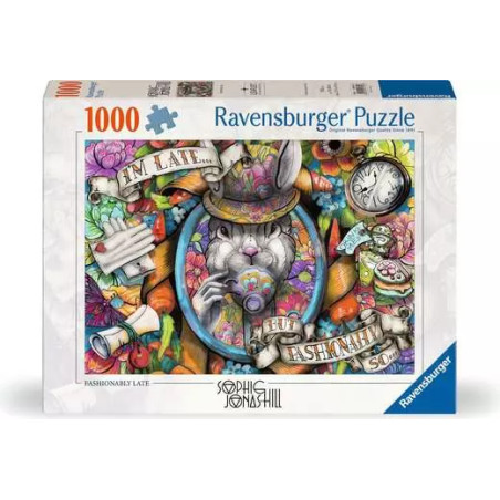 puzzle ravensburger nostalgia nuoto multicolore 1000pz [12001712]
