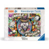 puzzle ravensburger nostalgia nuoto multicolore 1000pz [12001712]