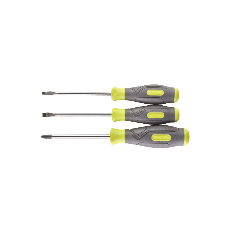 set di cacciaviti ryobi rsd1ph2s ph2/sl5.5/sl4 verde/grigio 3pz [5132005349]