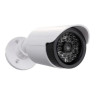 telecamera tubolare cee ir1800 w led ir abs bianco [moceekamoir180w]