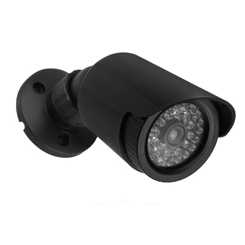 telecamera tubolare cee ir1800 b led ir abs nero [moceekamoir180b]