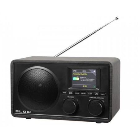 radio blow rk5 bt fm-dab+ ricaricabile bluetooth nero [ubblorp00077576]