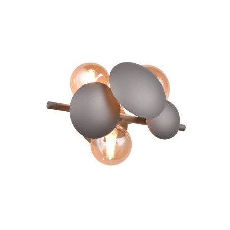 applique da parete trio bubble 10w 3xg9 antracite [217400342]