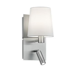 applique da parete trio marriot 1xe14 3.1w 310lm nichel opaco [271470207]