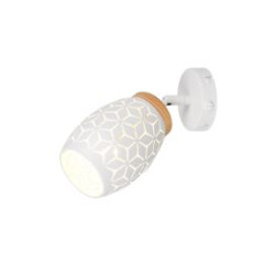 applique da parete trio bidar 1xe14 10w bianco [r81571731]