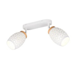 applique da parete trio bidar 2xe14 10w bianco [r81572031]