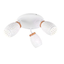 applique da parete trio bidar 3xe14 10w bianco [r61573331]